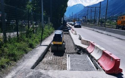 Travaux sur RD1006 + Échaillon du 25 mai au 15 Août