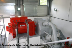 Centrale hydraulique de Saint-Julien-Montdenis Soréa Maurienne