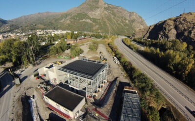 [Vidéo] Timelapse septembre 2021 – Construction du poste Source Henri Deville