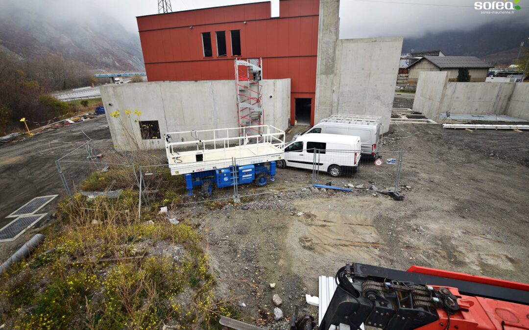 [Vidéo] Timelapse novembre 2021 – Construction du poste Source Henri Deville