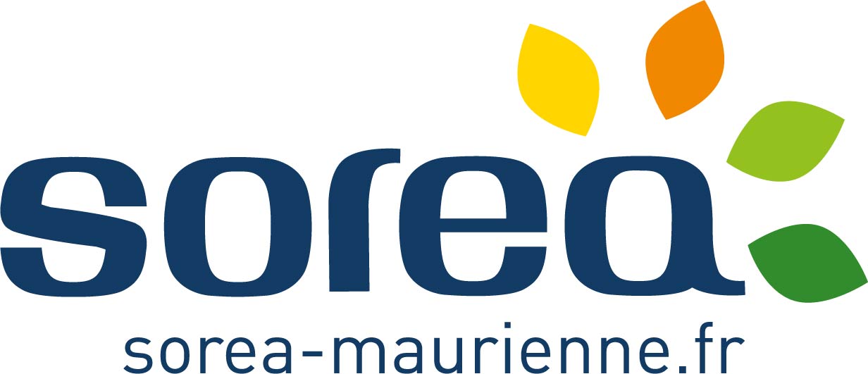 Logo soréa maurienne bleu fournisseur d'électricité GRD gestionnaire de réseau de distribution obligation d'achat photovoltaïque